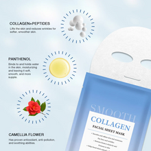 Load image into Gallery viewer, Collagen Facial Mask (4-pack)