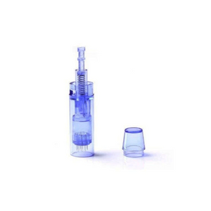 single Dr pen A6 Ultima nano dark blue microneedling pin cartridge with cap