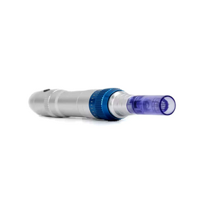  Dr pen A6 Single blue microneedling pen with replacement cartridge 