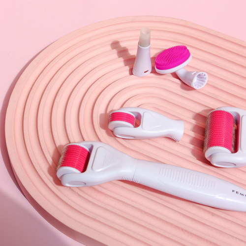 Femvy Derma Roller 6-in-1 Derma Roller Kit